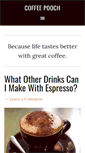 Mobile Screenshot of coffeepooch.com